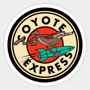 Coyote Express Sticker